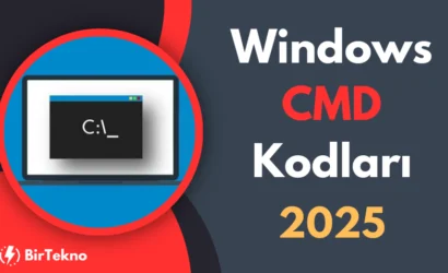 Windows CMD Kodları: CMD Komutları ile Komut İstemi Rehberi 1 Windows CMD Kodları: CMD Komutları ile Komut İstemi Rehberi