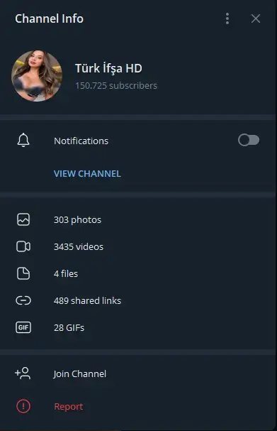 Türk İfşa HD – Telegram Kanalı