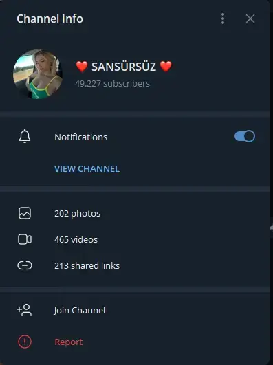 SANSÜRSÜZ – Telegram ifşa kanalları