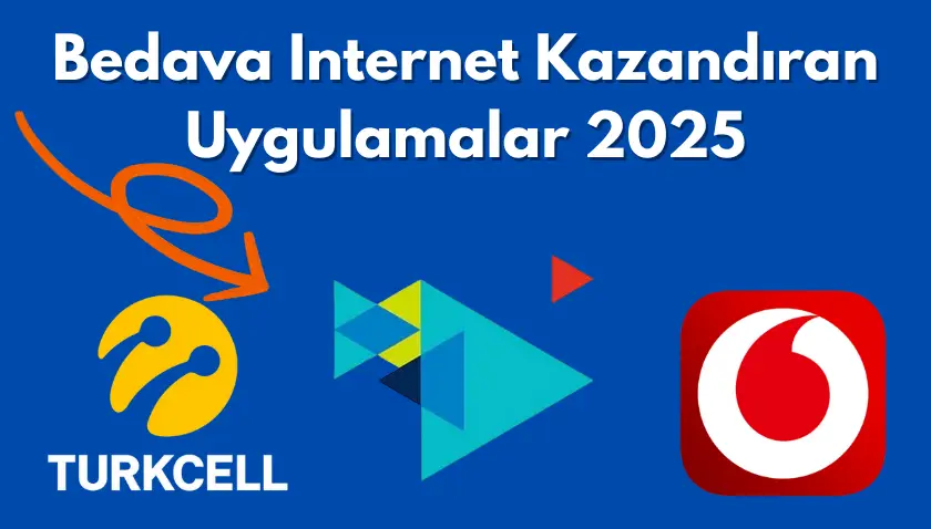 Bedava İnternet Kazandıran Uygulamalar 2025 – Ücretsiz İnternet Nasıl Kazanılır?