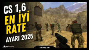 CS 1.6 En İyi Rate Ayarı 2025 – Lag ve Ping Sorunlarını Çözün!