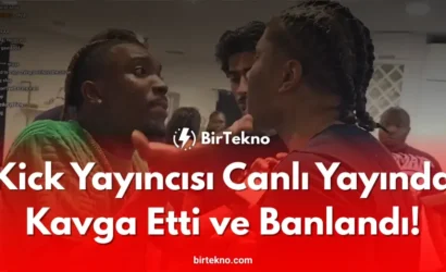 Kick Yayıncısı Canlı Yayında Kavga Etti ve Banlandı! 1 Kick Yayıncısı Canlı Yayında Kavga Etti ve Banlandı!