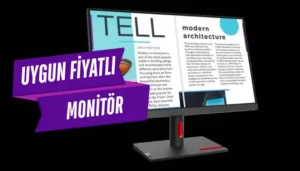 Lenovo ThinkVision S25e-30: Uygun Fiyatlı Monitör Özellikleri ve Fiyatı