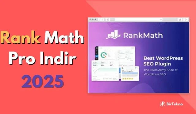 Rank Math Pro İndir 2025 – SEO Uyumlu WordPress Eklentisi