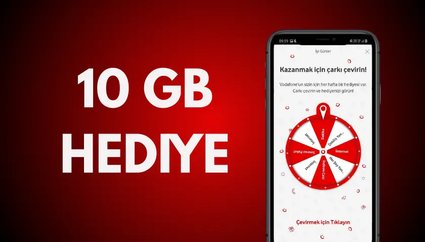 Vodafone 10 GB Hediye Nasıl Kazanılır? 2025