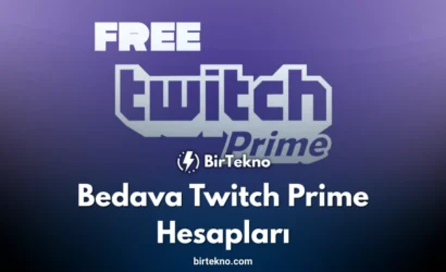 Bedava Twitch Prime Hesapları ve Ücretsiz Hesaplar (2025 Güncel) 1 Bedava Twitch Prime Hesapları ve Ücretsiz Hesaplar (2025 Güncel)