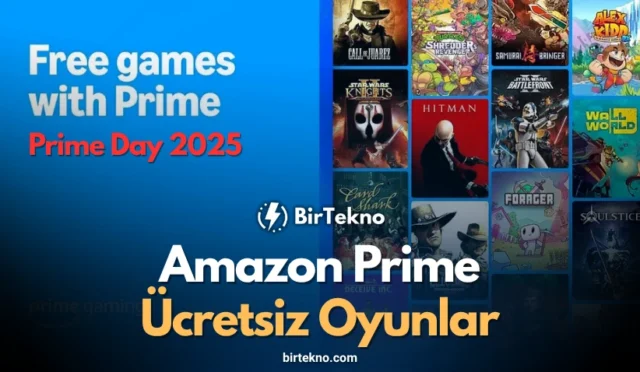 Amazon Prime ücretsiz oyunlar Prime Day 2025’te Kullanıcılara Sunuluyor