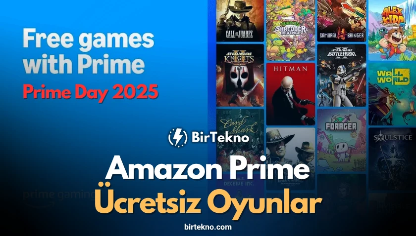 Amazon Prime ücretsiz oyunlar Prime Day 2025’te Kullanıcılara Sunuluyor