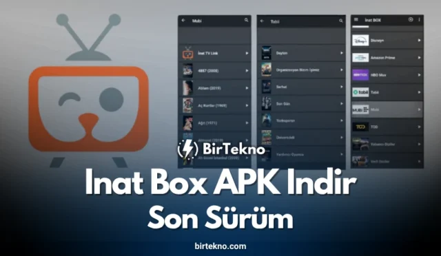 İnat Box APK İndir 2025 Son Sürüm | Ücretsiz ve Güvenli Yayın Keyfi