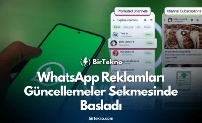 WhatsApp Reklamları Güncellemeler Sekmesinde Başladı! İşte Tüm Detaylar