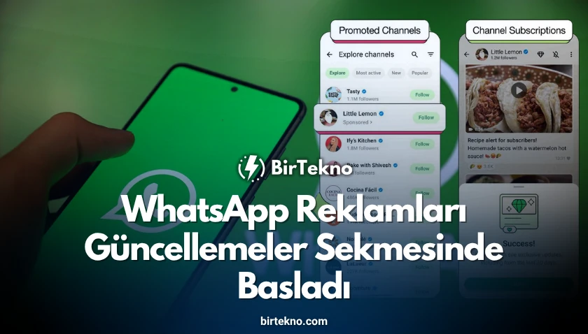 WhatsApp Reklamları Güncellemeler Sekmesinde Başladı! İşte Tüm Detaylar