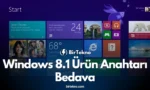 Windows 8.1 Ürün Anahtarı Bedava – 2025 Güncel Lisans Kodları