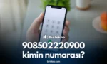 908502220900 kimin numarası? Tüm Detaylar