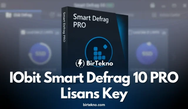 IObit Smart Defrag 10 PRO Lisans Key - Güncel 2025