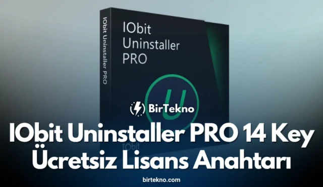 IObit Uninstaller PRO 14 Key 2025 Ücretsiz Lisans Anahtarı