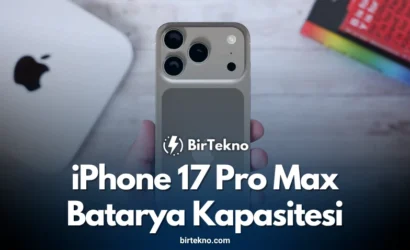 iPhone 17 Pro Max batarya kapasitesi: Sızıntı Raporu ve 5000mAh İncelemesi