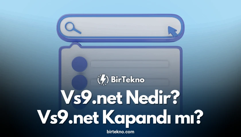 Vs9.net Nedir? Vs9.net Kapandı mı?