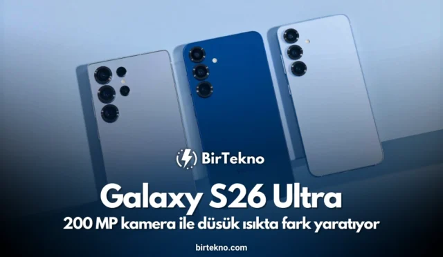 Galaxy S26 Ultra kamerasıyla düşük ışıkta fark yaratmaya geliyor