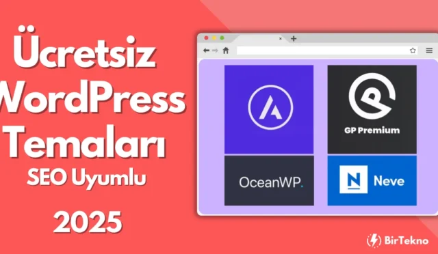 Ücretsiz WordPress Temaları 2025 - SEO Uyumlu 3 Ücretsiz WordPress Temaları 2025 - SEO Uyumlu