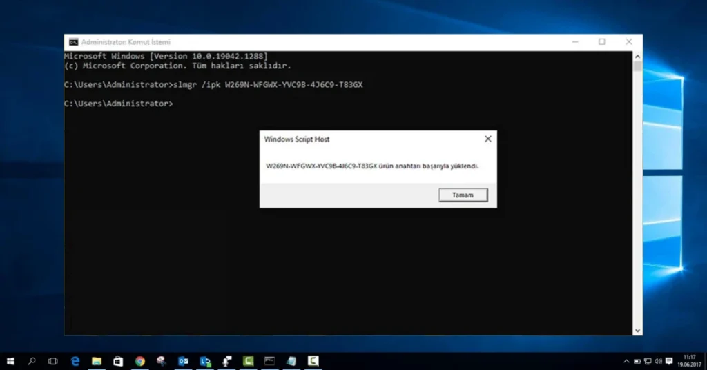 Windows 10 Ürün Anahtarı Bedava – CMD Etkinleştirme – 2026
