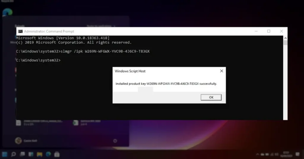 Windows 11 Etkinleştirme (Programsız) – 2026 2 Windows 11 Etkinleştirme (Programsız) – 2026