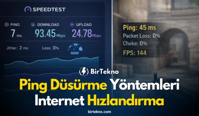Ping Düşürme Yöntemleri ve İnternet Hızlandırma: 2026 DNS Ayarları