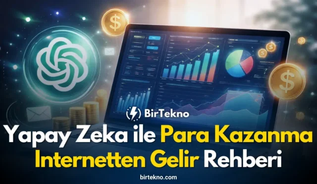 Yapay Zeka ile Para Kazanma: 2026 İnternetten Gelir Rehberi