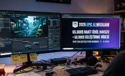 Epic Games, Yapay Zeka ile Oyun Üretene 50.000 Dolar Hibe Verecek: Epic AI MegaJam Duyuruldu